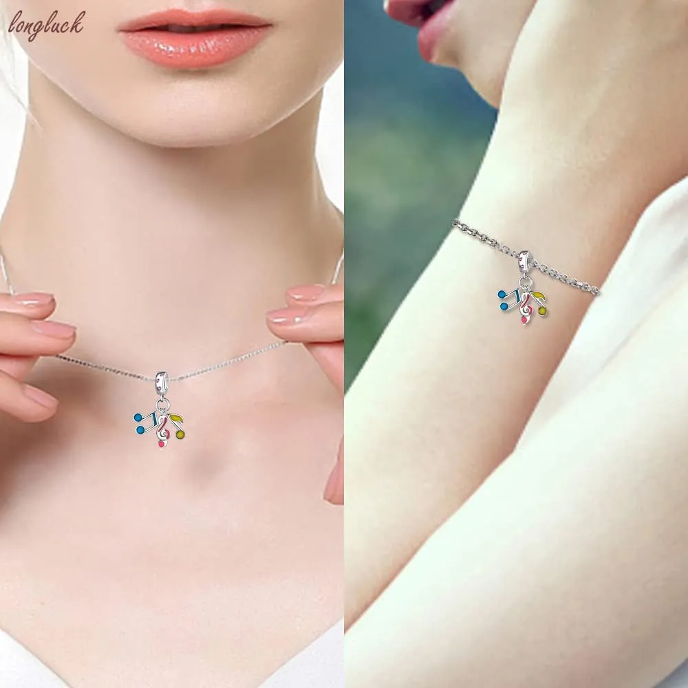 925 Sterling Silver Charms for Bracelets Necklaces 5A Cubic Zirconia Beads Charms Dangle Pendant,Jewelry Beads Gifts for Women