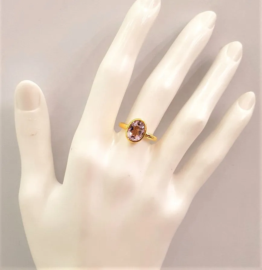 Amethyst Maxi Ring