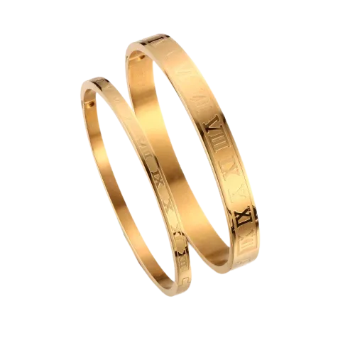 Couple bangle bracelet