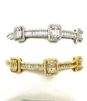 Double Delight Bangle Bracelet