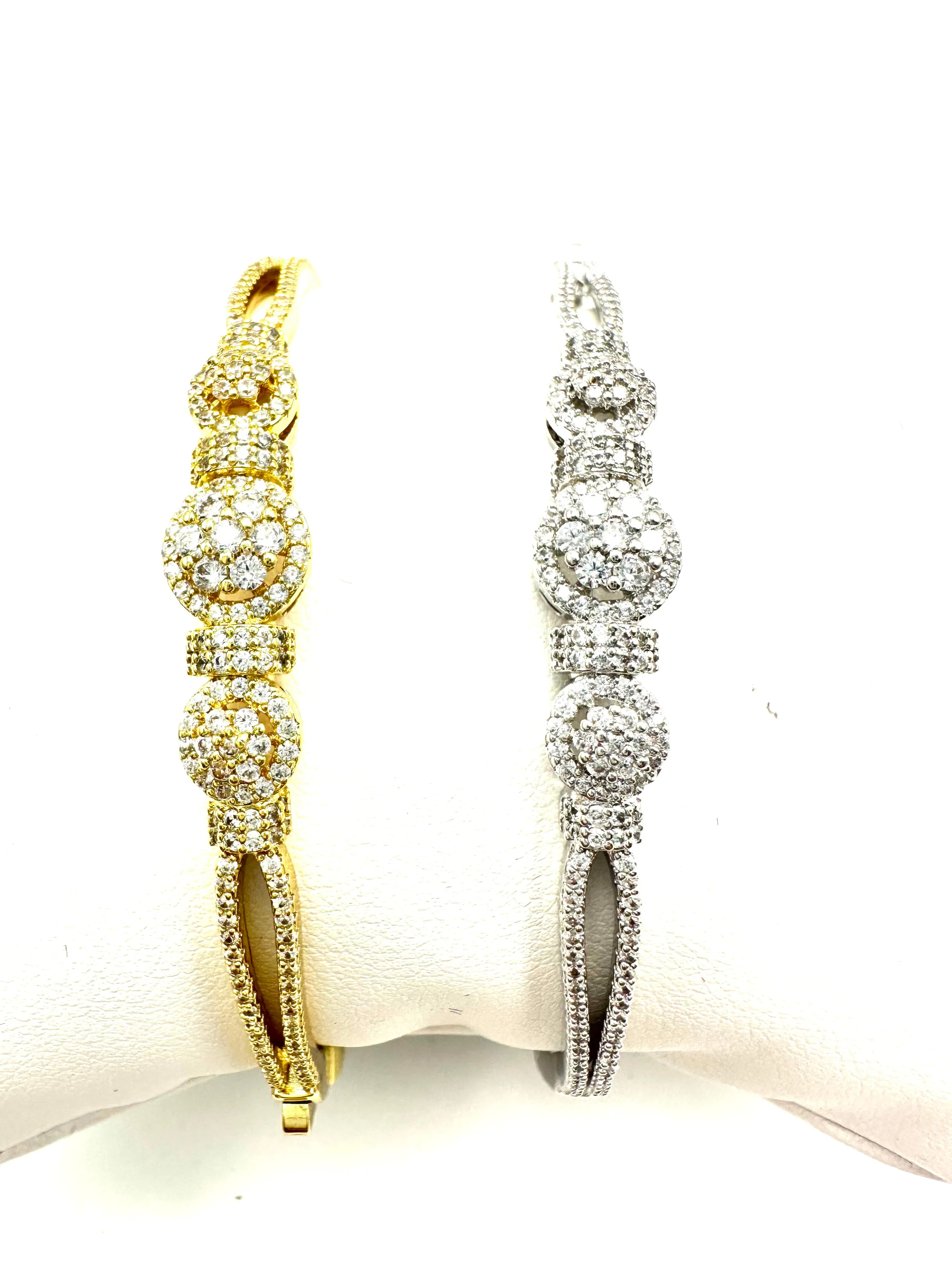Double Delight Bangle Bracelet