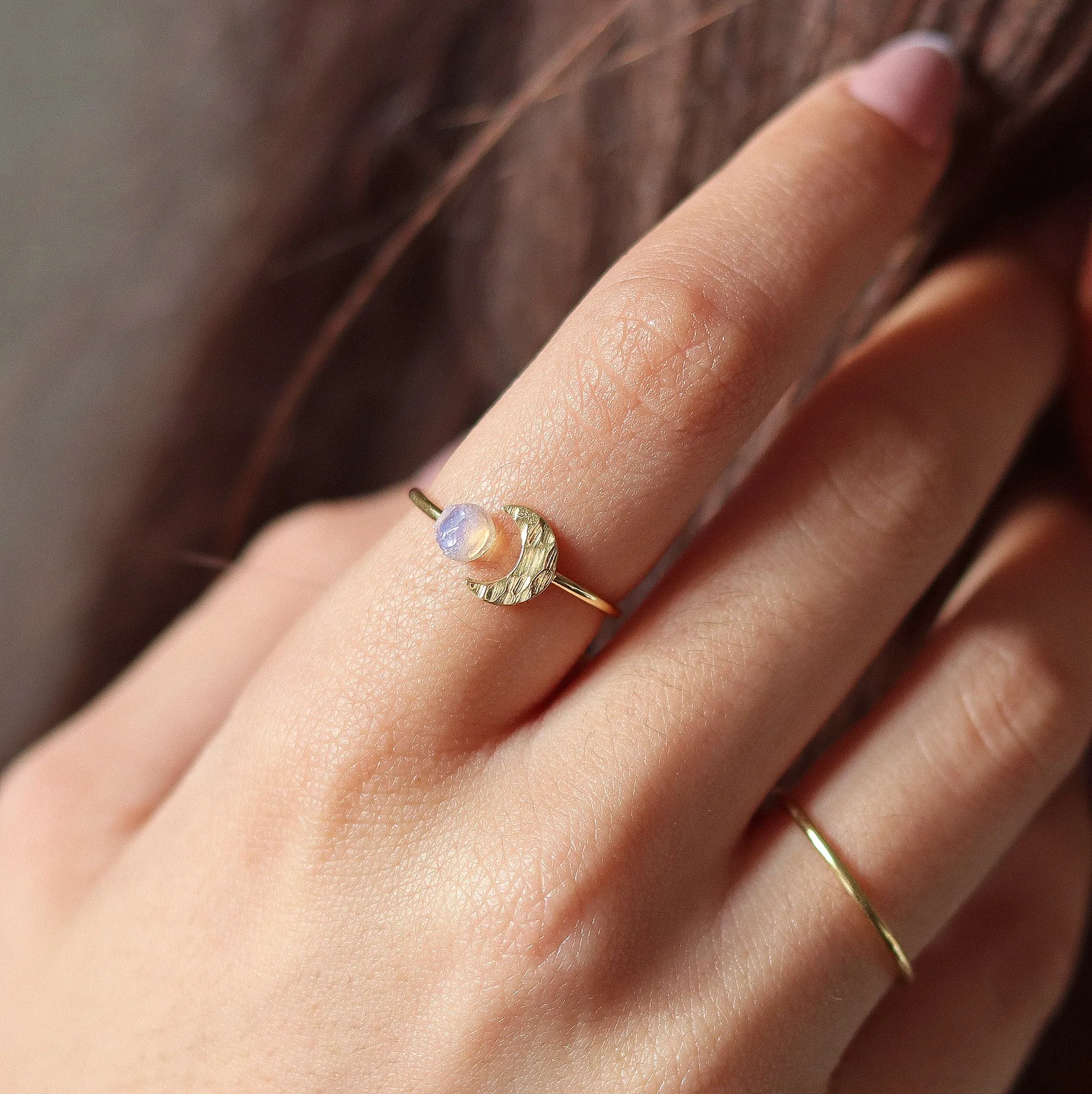 Moon Opal Ring
