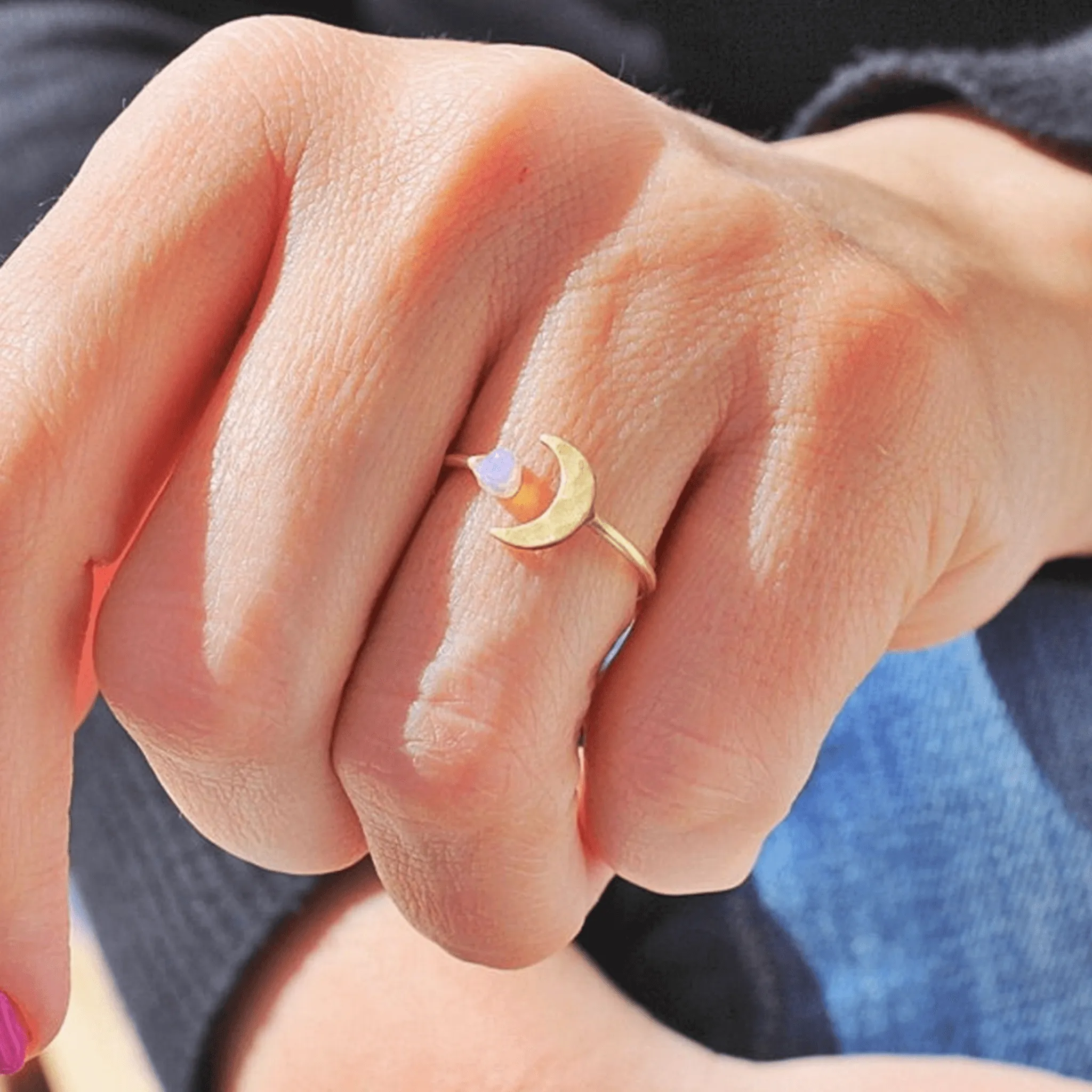 Moon Opal Ring