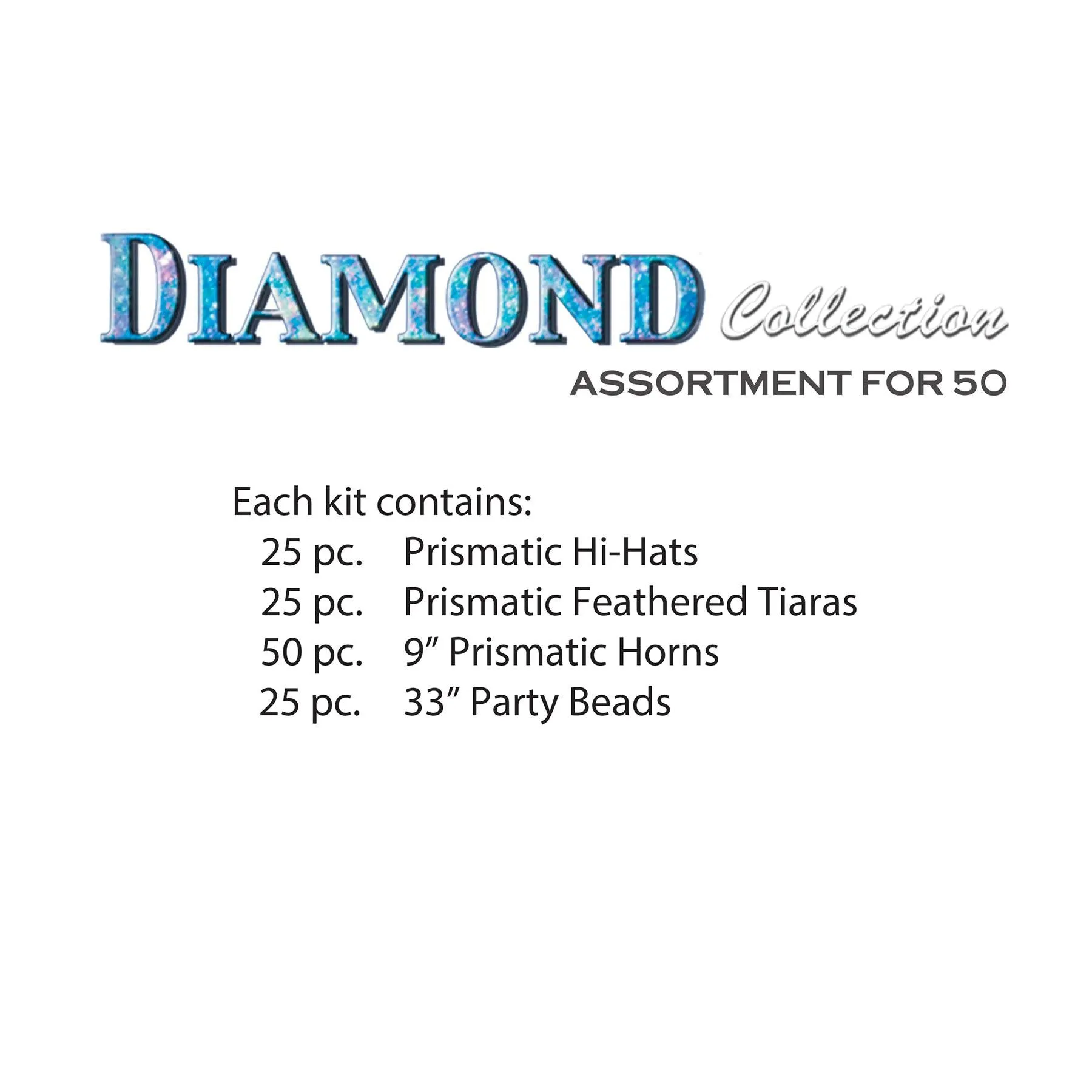 New Year's Eve Diamond Collection for 50 people